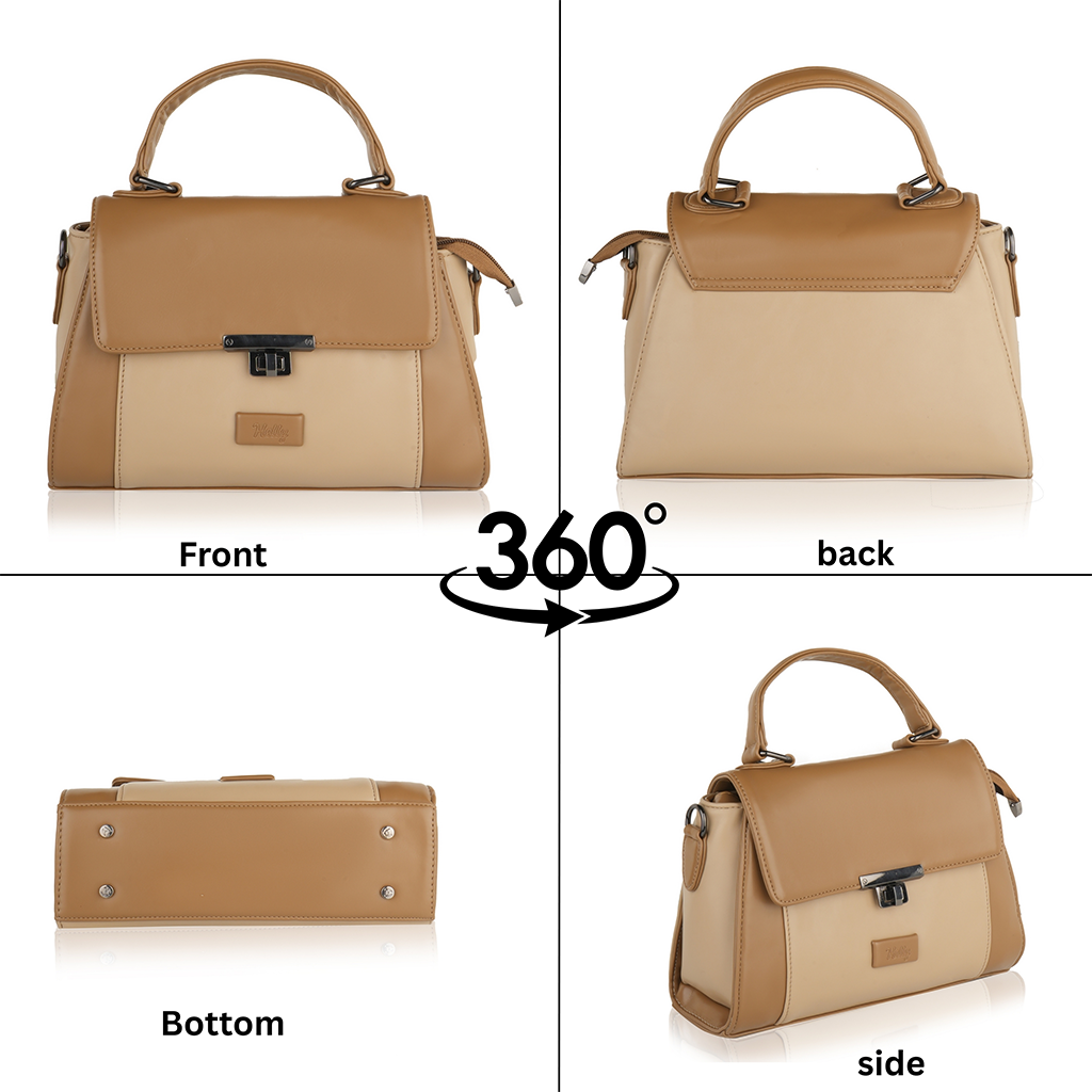 Audrey Turn-Lock Sling Handbag