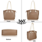 Amelia Oversized Tote Bag