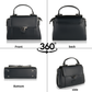Audrey Turn-Lock Sling Handbag