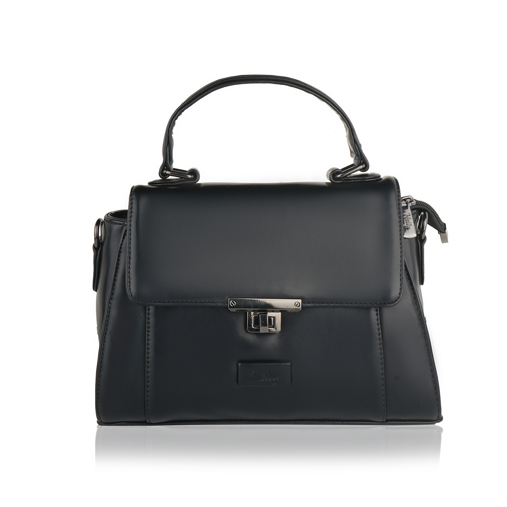 Audrey Turn-Lock Sling Handbag