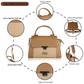 Audrey Turn-Lock Sling Handbag