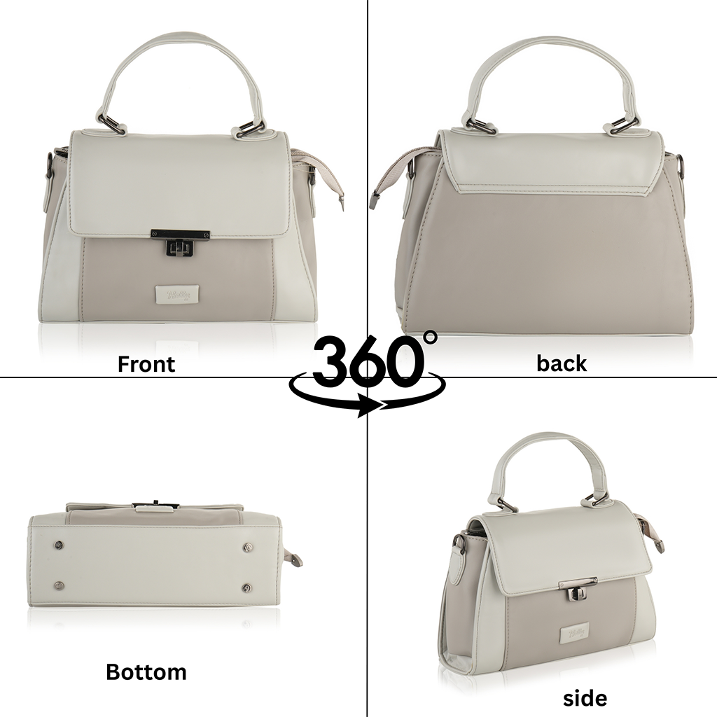 Audrey Turn-Lock Sling Handbag
