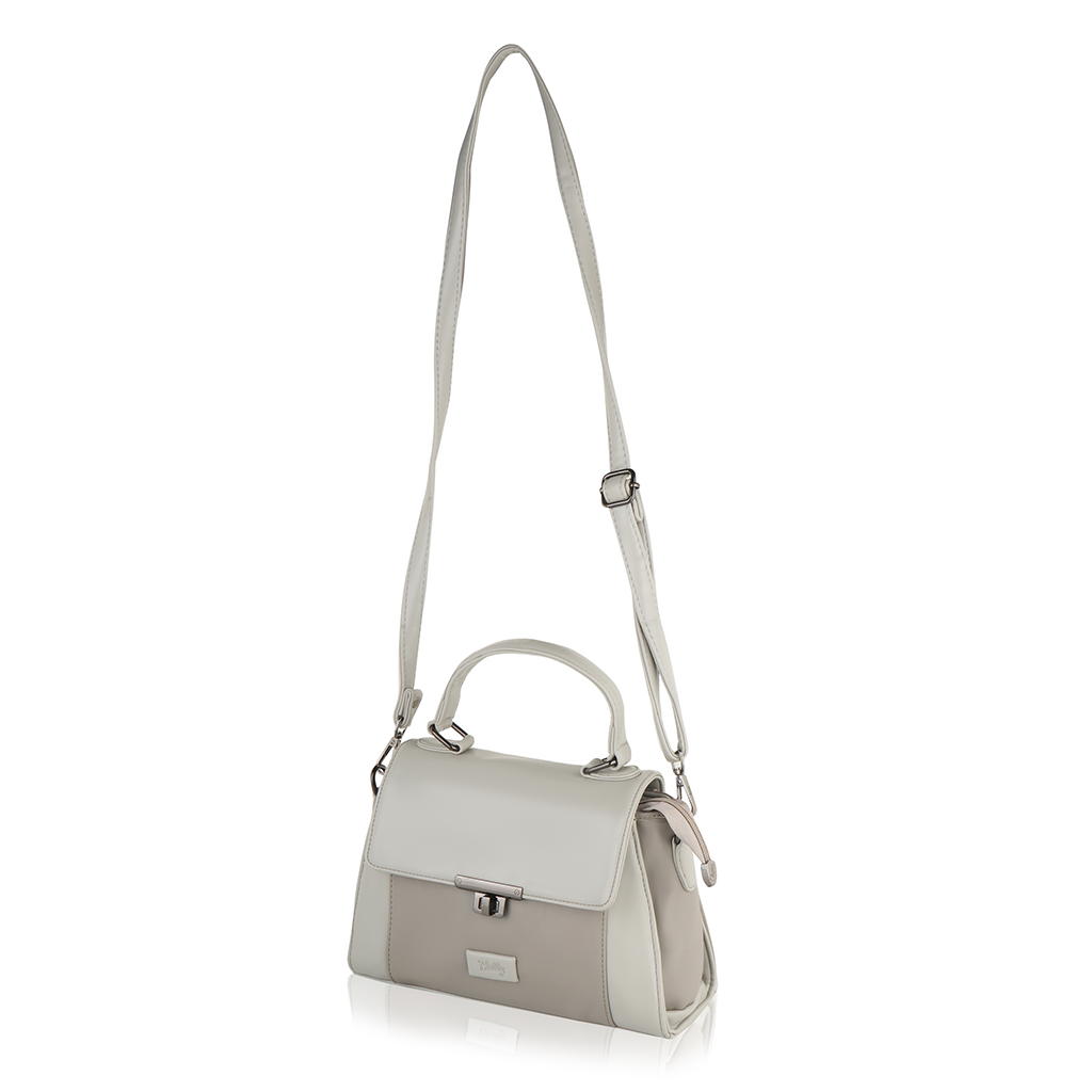 Audrey Turn-Lock Sling Handbag