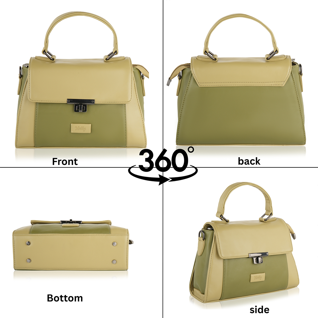 Audrey Turn-Lock Sling Handbag
