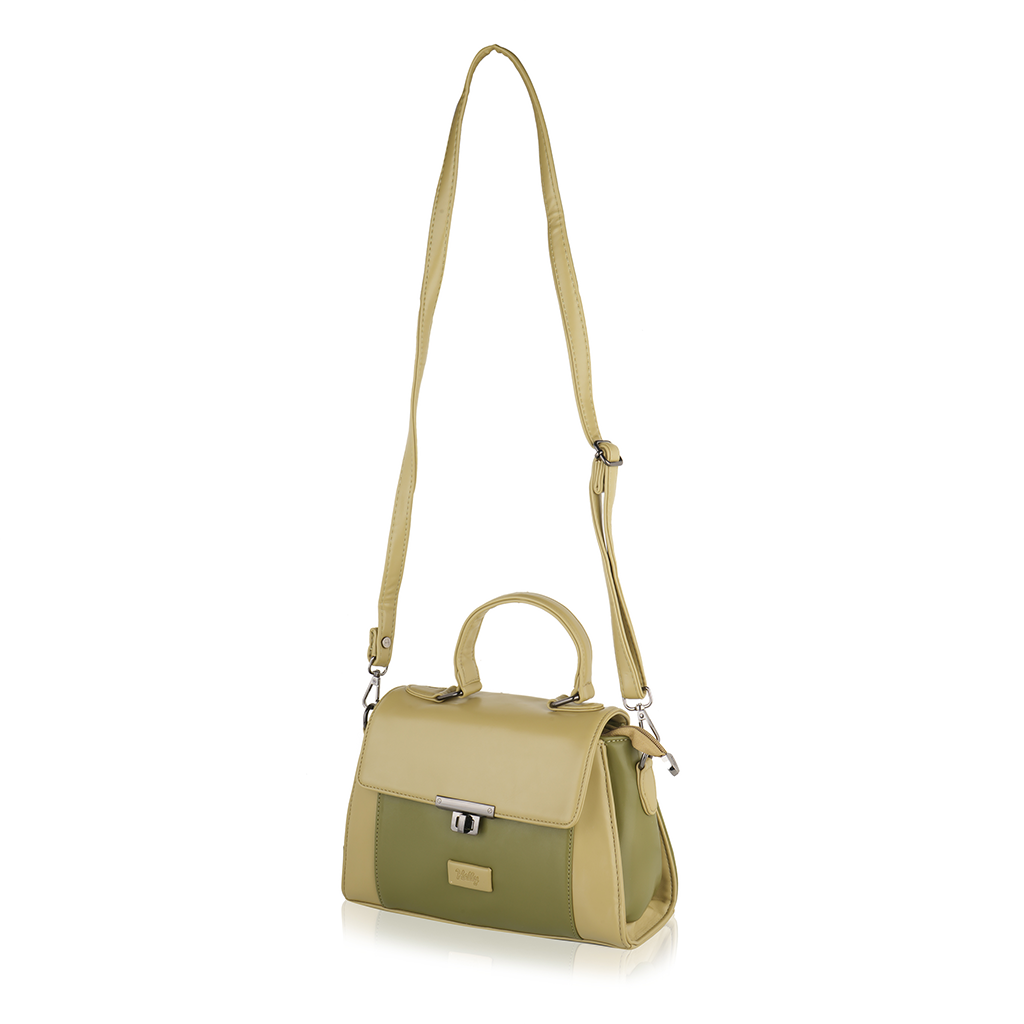 Audrey Turn-Lock Sling Handbag
