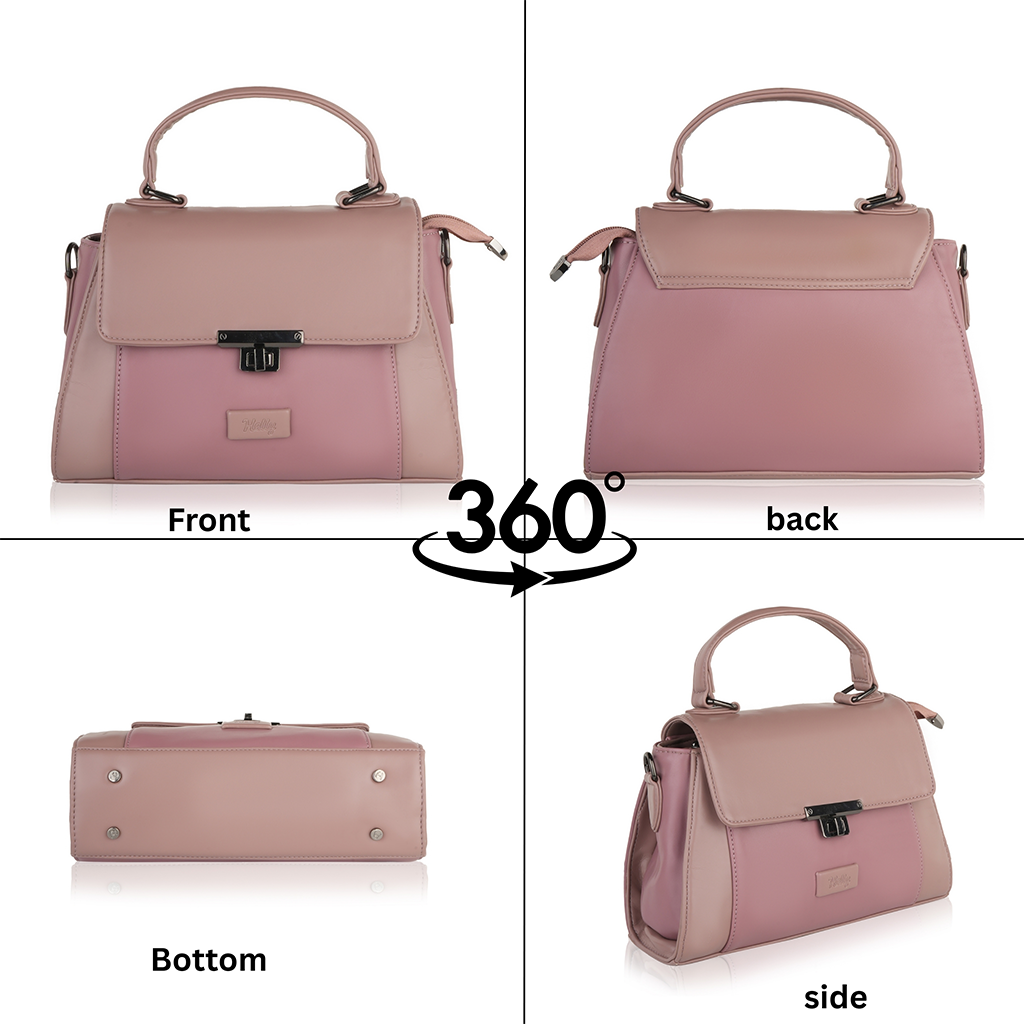 Audrey Turn-Lock Sling Handbag