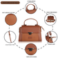 Audrey Turn-Lock Sling Handbag