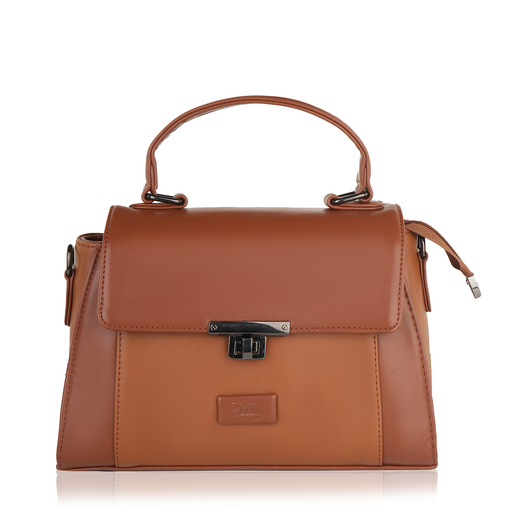 Audrey Turn-Lock Sling Handbag