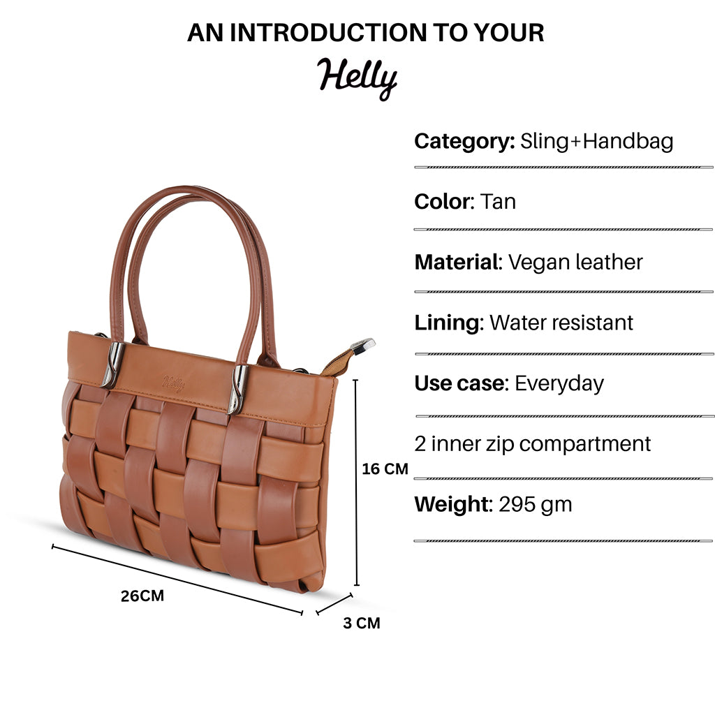 Bella Handwoven Sling Handbag