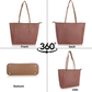 Celeste Spacious Shoulder Tote