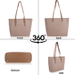 Celeste Spacious Shoulder Tote