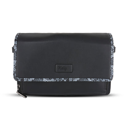 Chloe Triple Zip Sling Bag