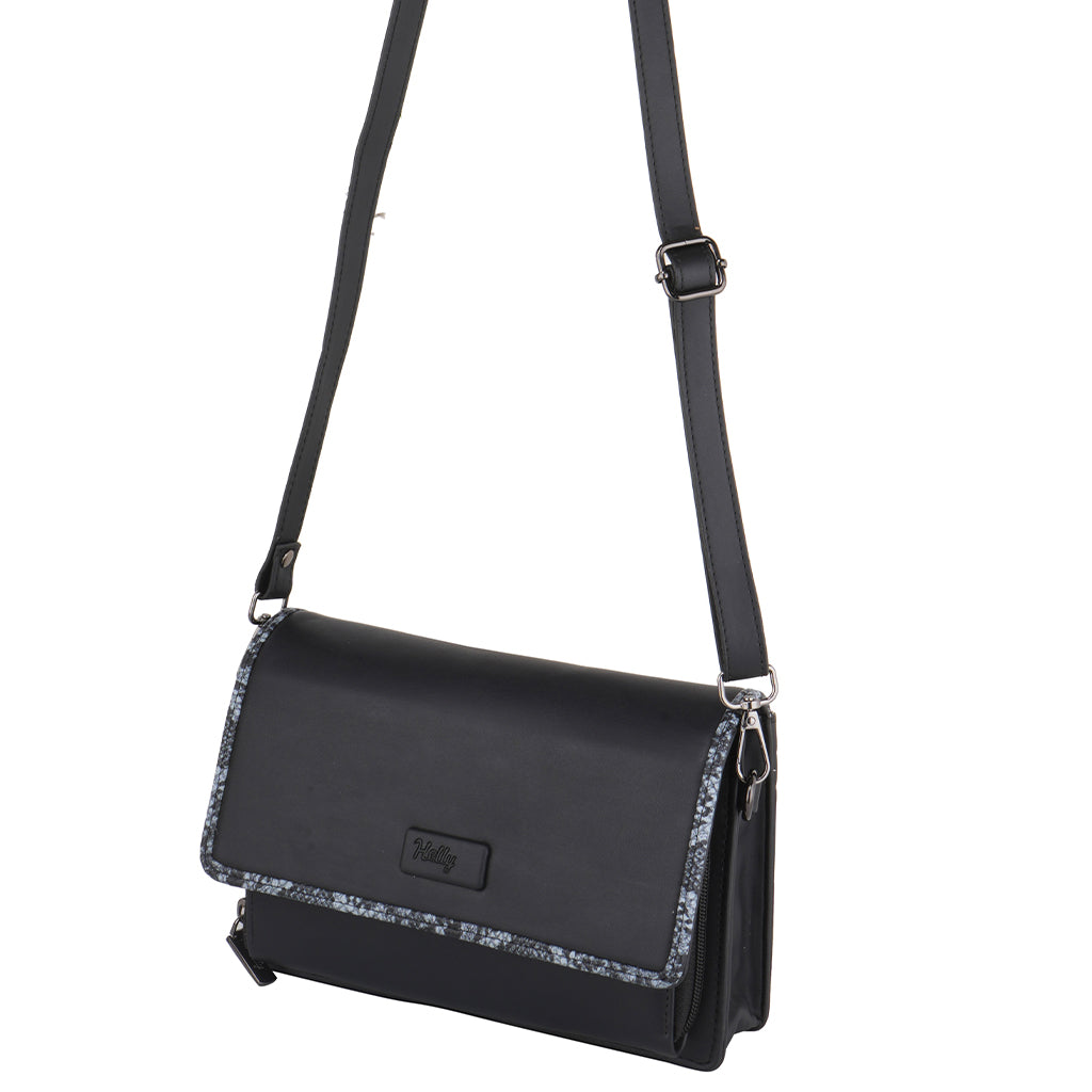 Chloe Triple Zip Sling Bag