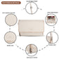 Chloe Triple Zip Sling Bag