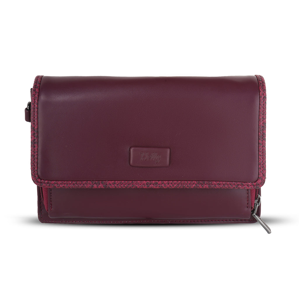 Chloe Triple Zip Sling Bag