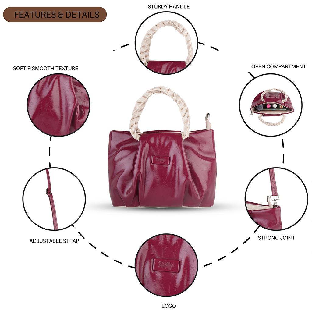Gia Structured Sling Bag