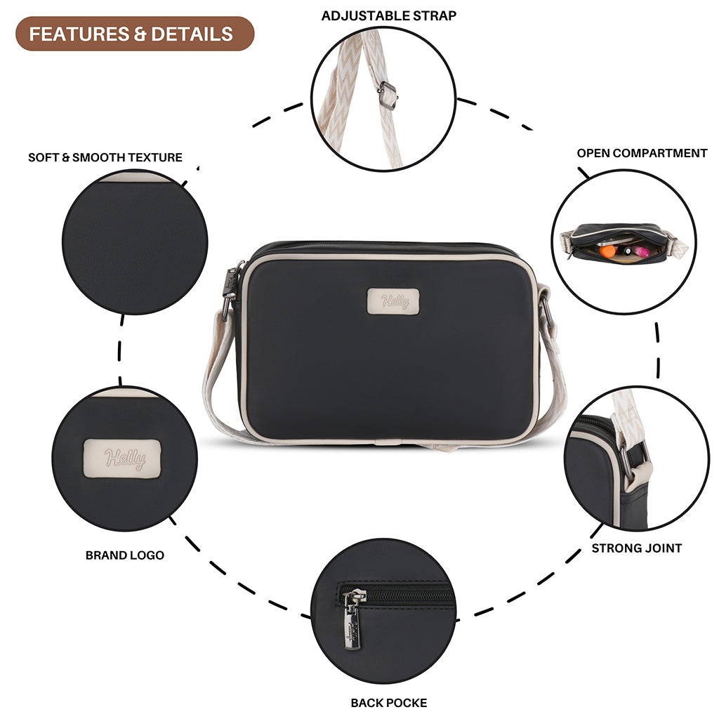 Luna Minimal College Sling Bag