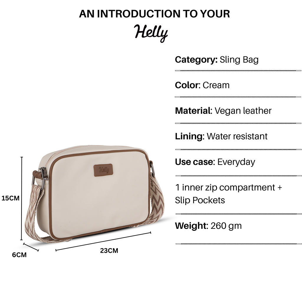 Luna Minimal College Sling Bag