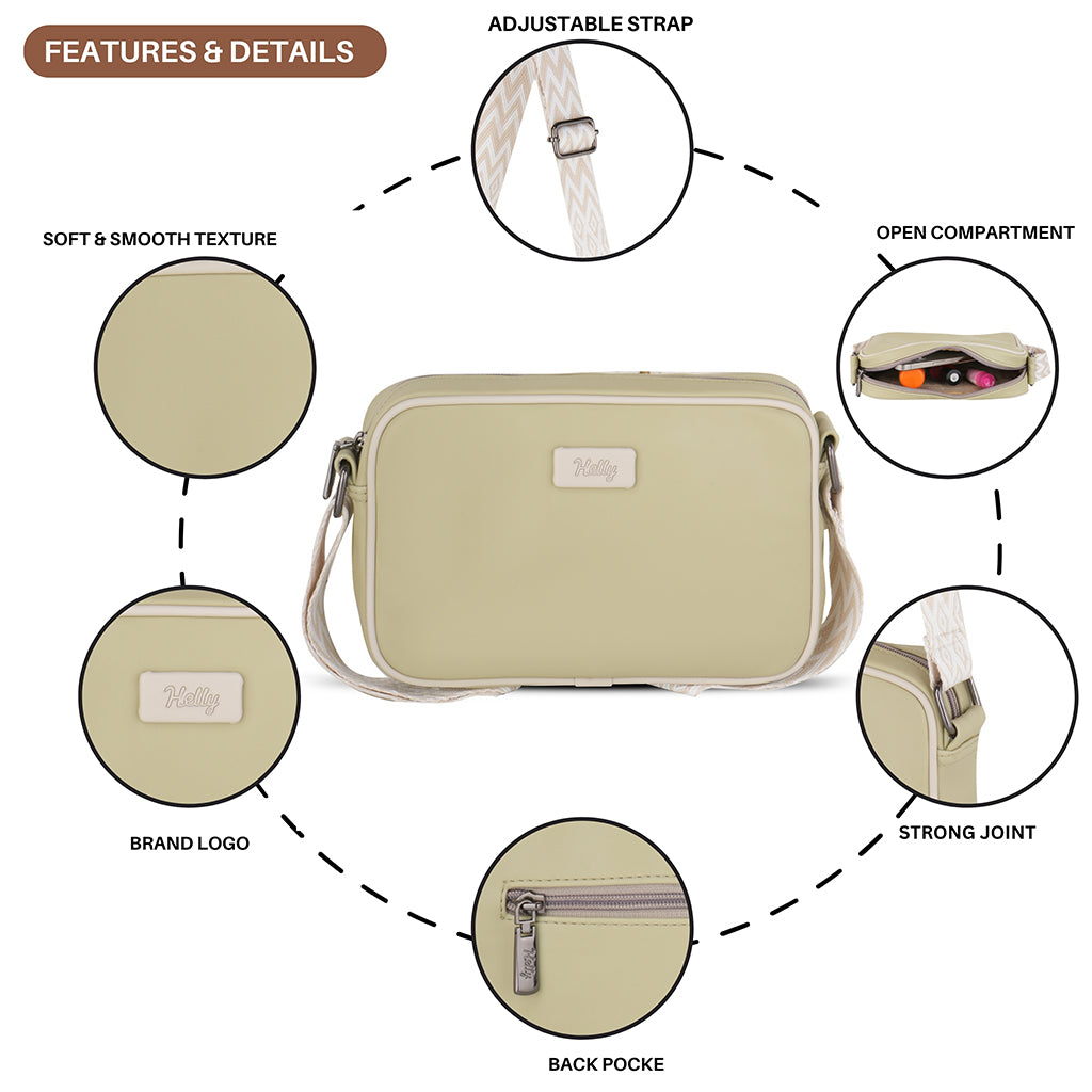 Luna Minimal College Sling Bag