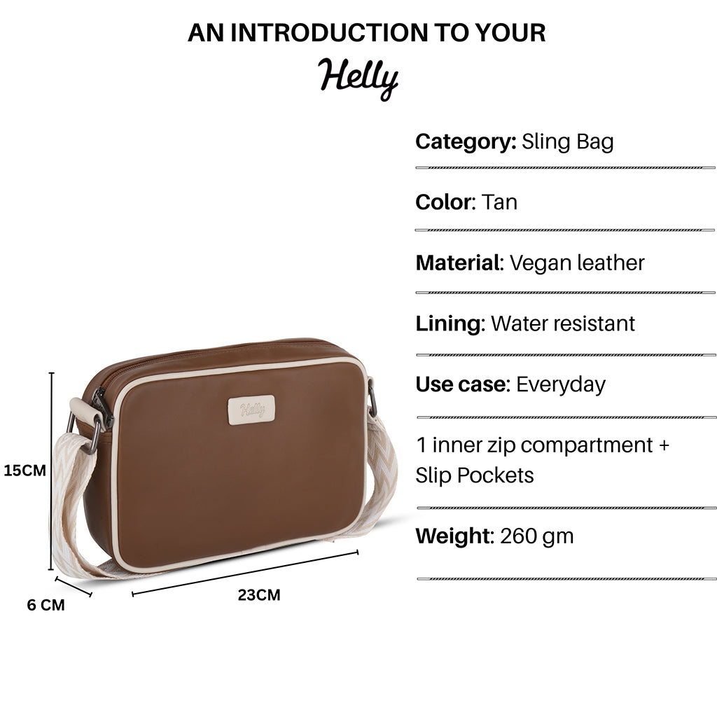 Luna Minimal College Sling Bag