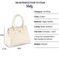 Olivia Structured Carry Handbag