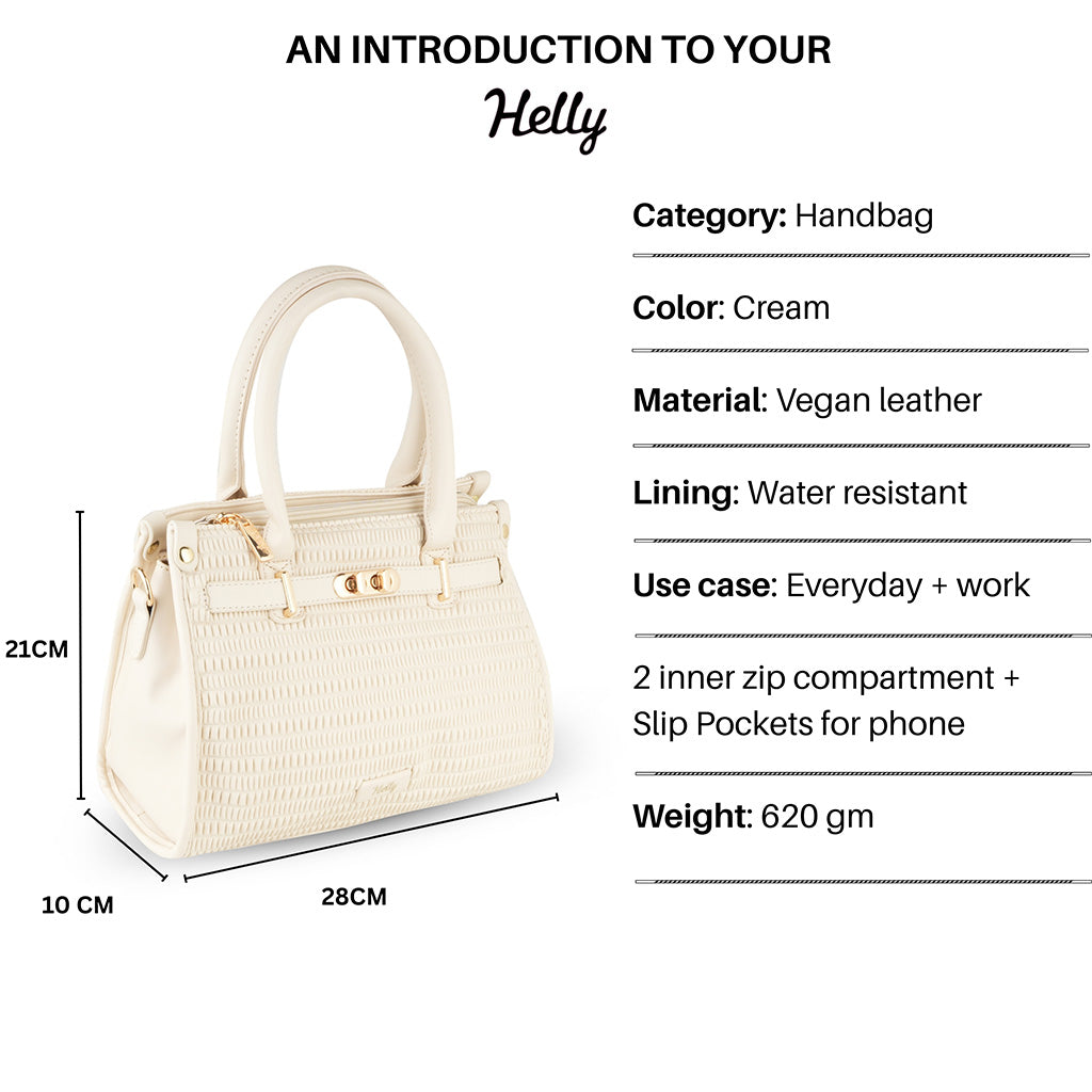 Olivia Structured Carry Handbag
