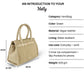 Olivia Structured Carry Handbag
