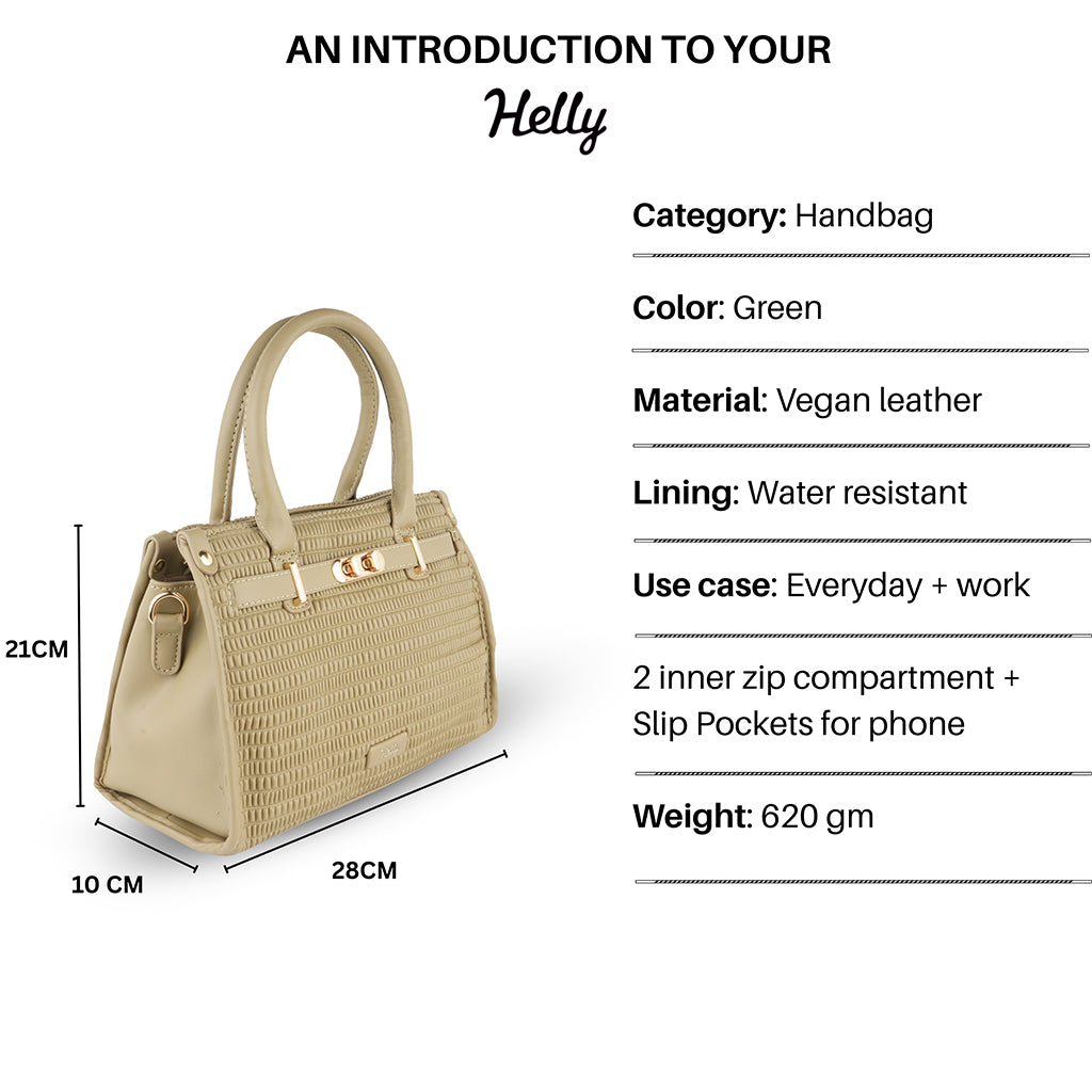 Olivia Structured Carry Handbag