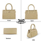 Olivia Structured Carry Handbag