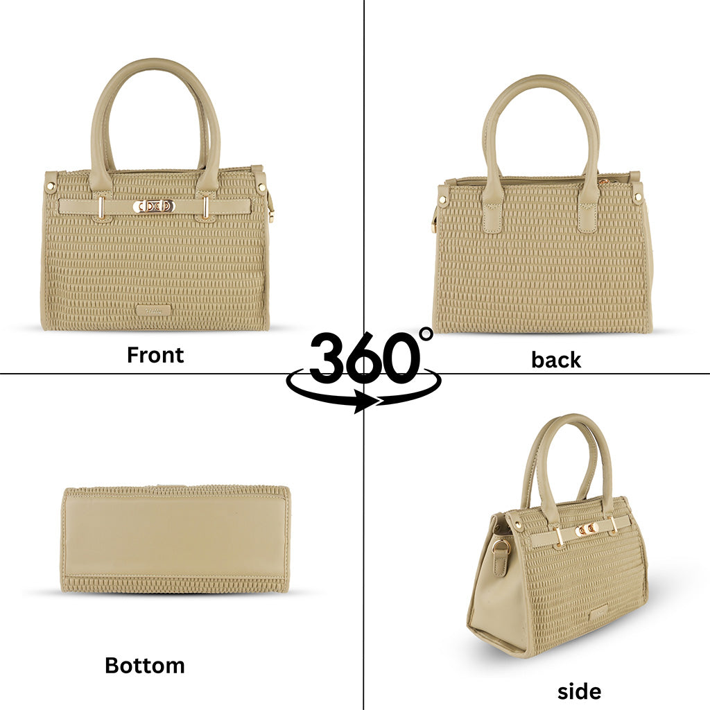 Olivia Structured Carry Handbag