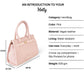 Olivia Structured Carry Handbag