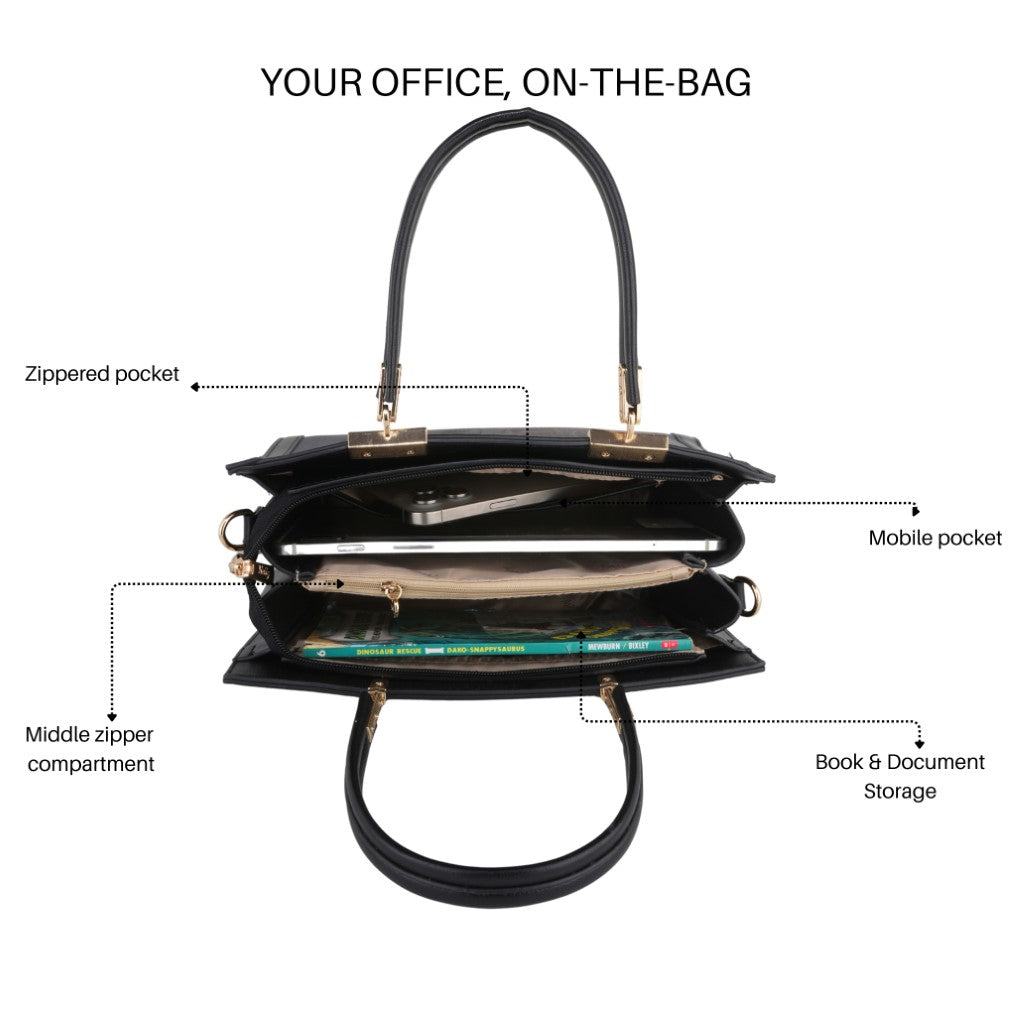 Vera Adjustable Strap Work Bag