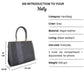 Vera Adjustable Strap Work Bag