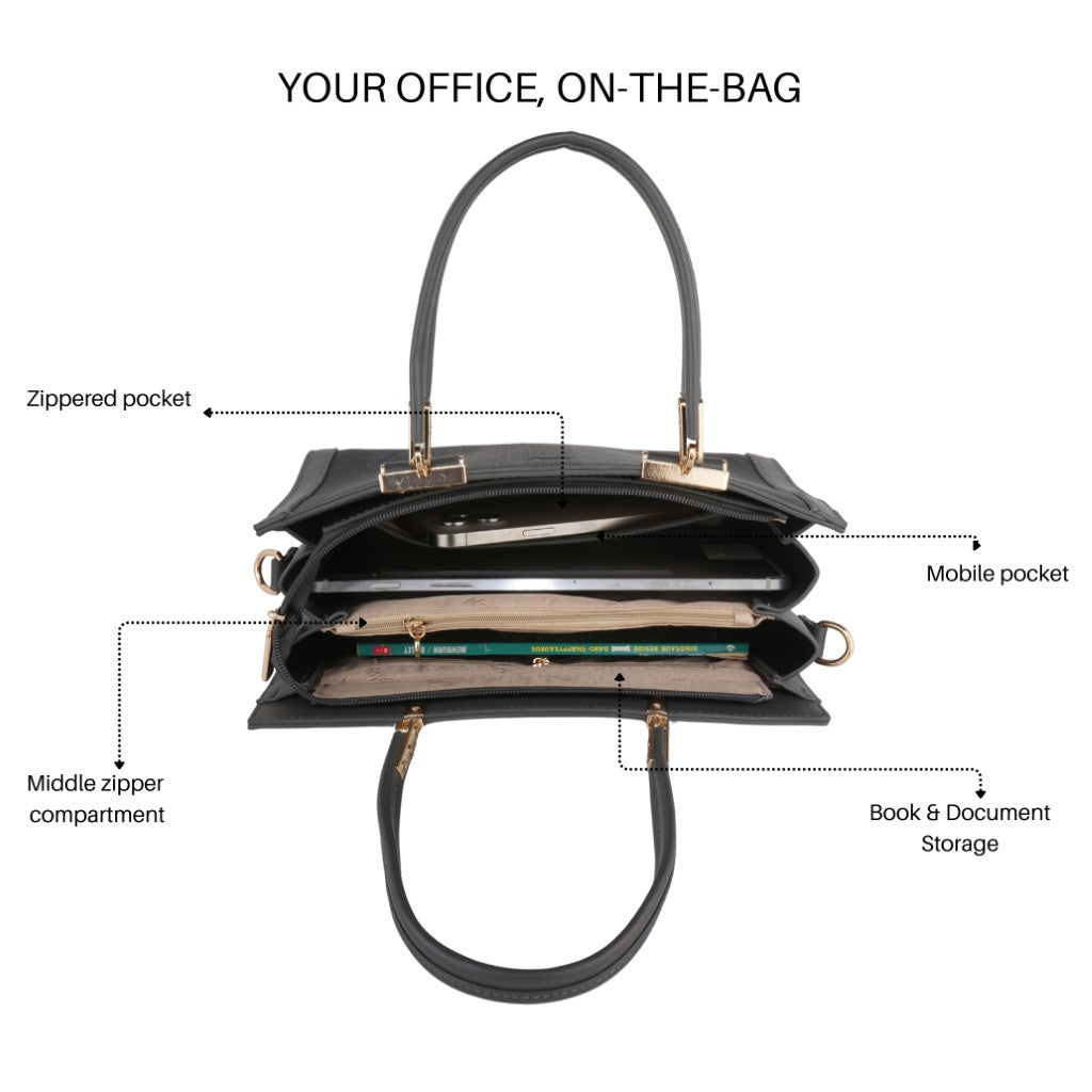 Vera Adjustable Strap Work Bag