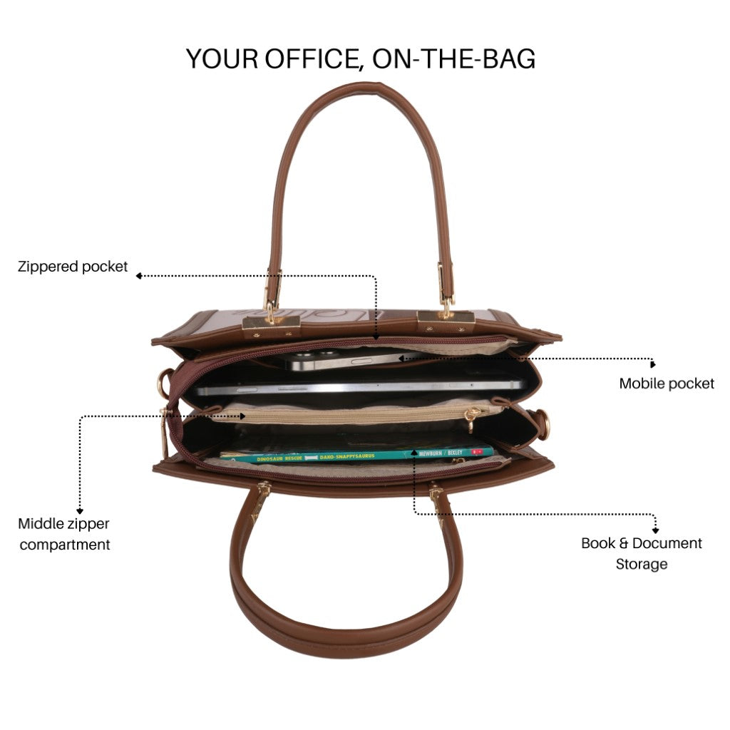 Vera Adjustable Strap Work Bag